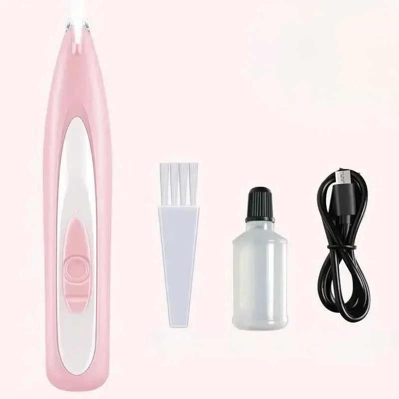 Tondeuse Électrique Chat Silencieuse - USB Rechargeable