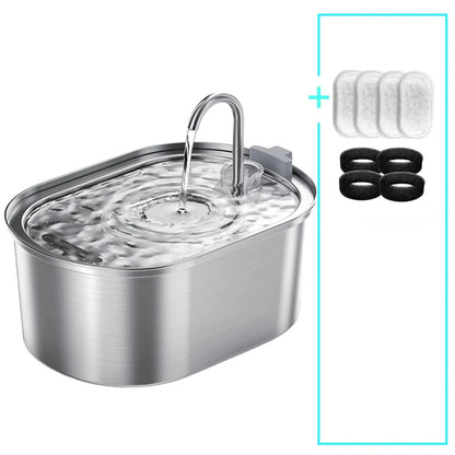 Trinkbrunnen für Katzen aus Edelstahl – 304 – 3,2 l & intelligenter Sensor