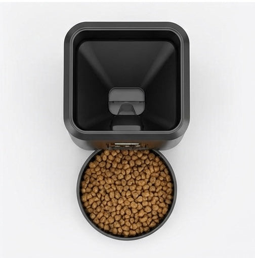 Distributeur automatique chat – WiFi, slow-feeding & portions