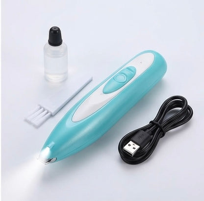 Tondeuse Électrique Chat Silencieuse - USB Rechargeable