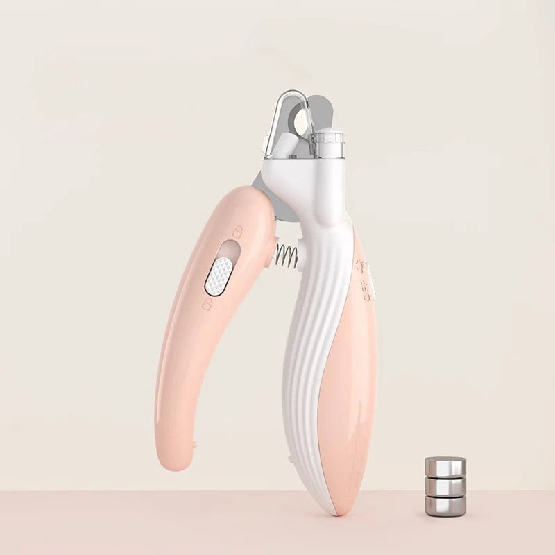 Cat nail clippers with LED