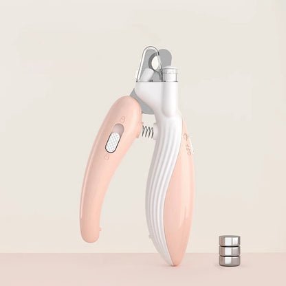 Cat nail clippers with LED
