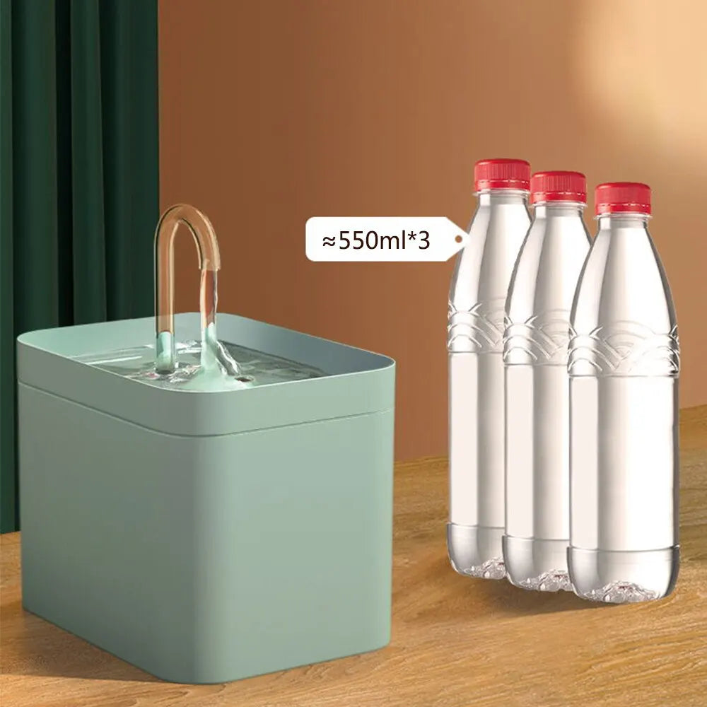 1,5-Liter-Katzenbrunnen – Kontinuierliche Zirkulation & Filter