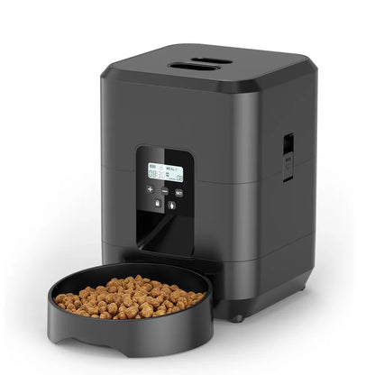 Distributeur automatique chat – WiFi, slow-feeding & portions