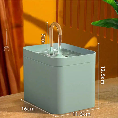 1,5-Liter-Katzenbrunnen – Kontinuierliche Zirkulation & Filter
