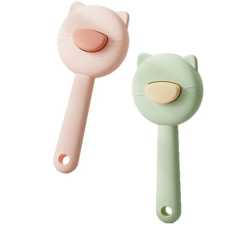 Brosse massage pour chat avec oreilles de chat décoratives