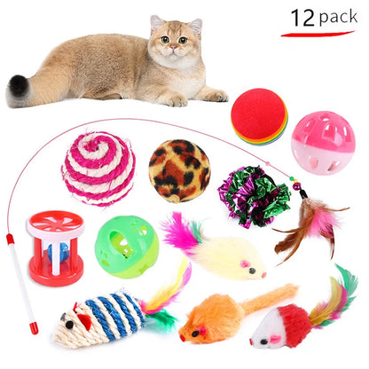 Sortiment Katzenspielzeug