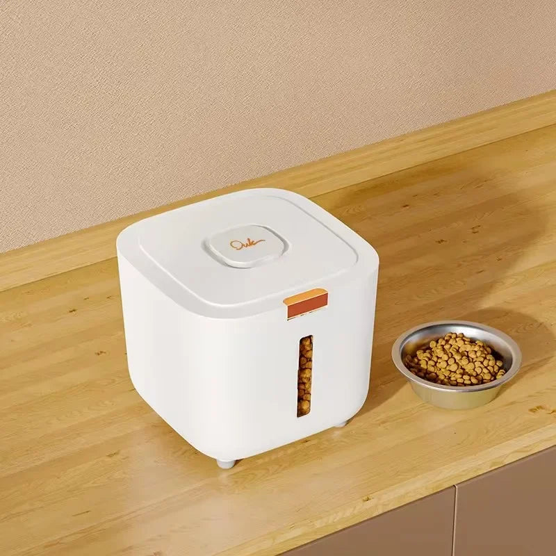 Luftdichte Aufbewahrungsbox für Katzenfutter – Hält das Futter frisch und schützt vor Feuchtigkeit (5 kg/7 kg)