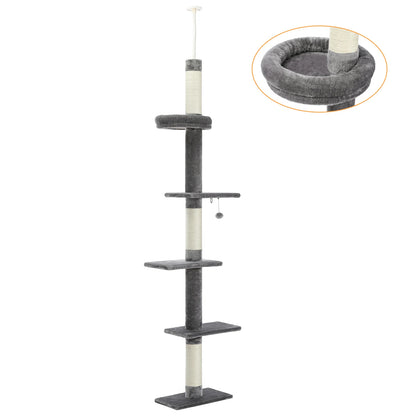 Arbre à chat - Taille ajustable