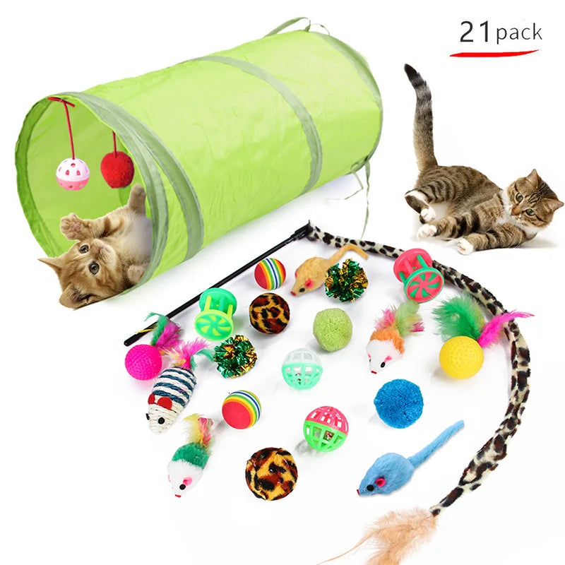 Sortiment Katzenspielzeug