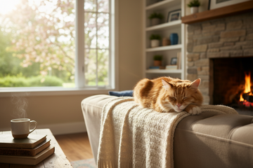 Chat dans son environnement