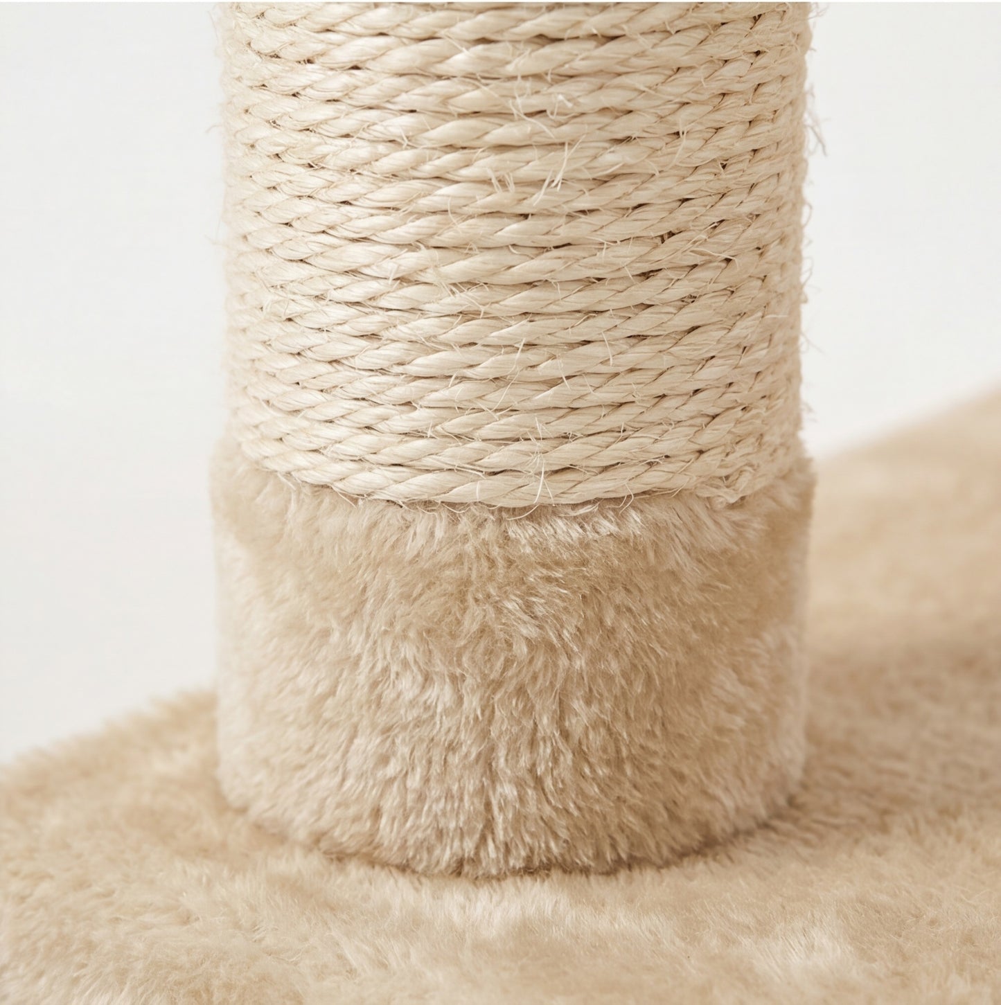 Arbre à chat 174cm multi-chats - Beige
