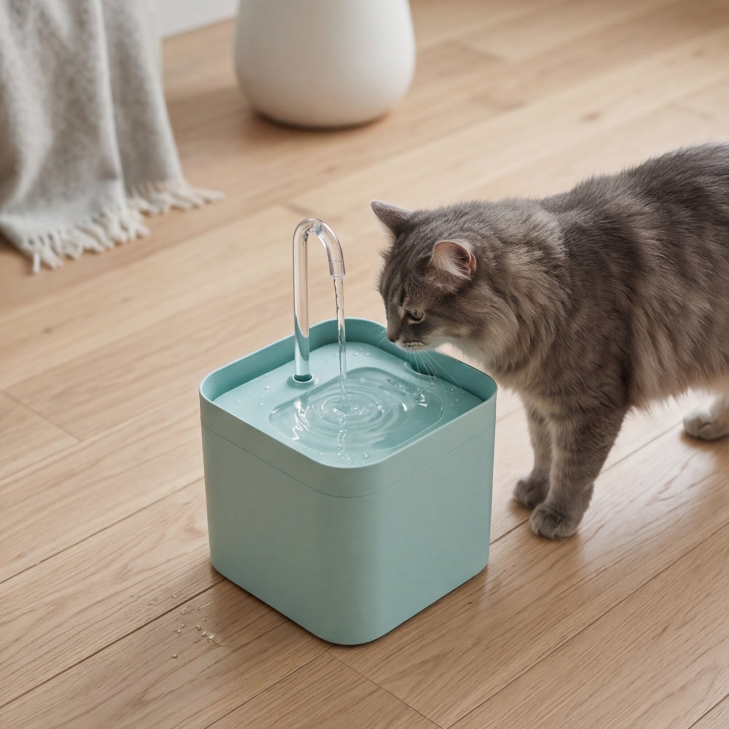 1,5-Liter-Katzenbrunnen – Kontinuierliche Zirkulation & Filter