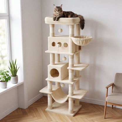Arbre à chat XXL – 170 cm spécial Maine Coon