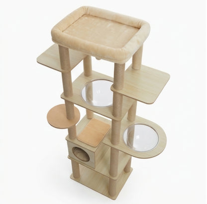 Arbre à chat géant 180cm beige