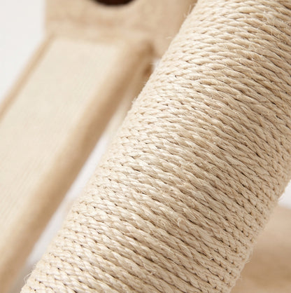 Arbre à chat 174cm multi-chats - Beige