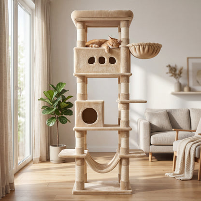 Arbre à chat XXL 210cm pour très grands chats